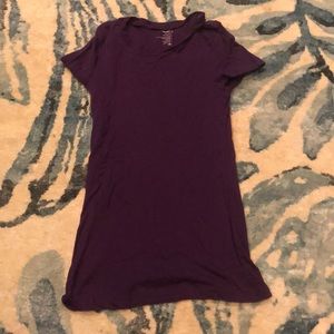 Old navy plum small short sleeve cotton top